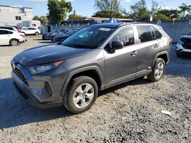 4T3LWRFV2MU042822 - 2021 TOYOTA RAV4 LE GRAY photo 1