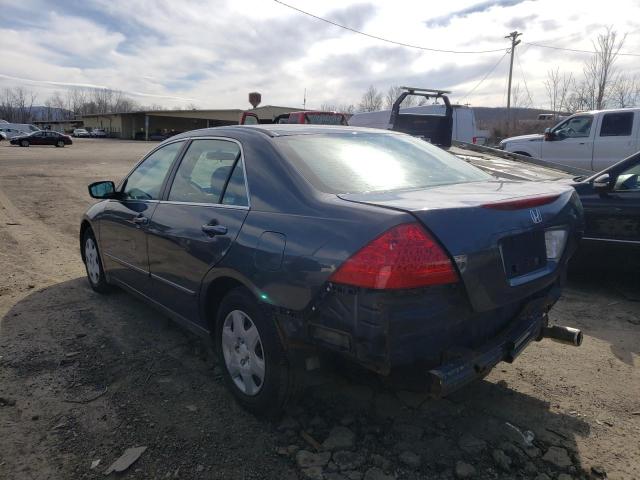 1HGCM56486A060251 - 2006 HONDA ACCORD LX GRAY photo 2