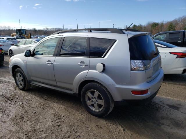 JA4AT2AW4AZ001542 - 2010 MITSUBISHI OUTLANDER SILVER photo 2