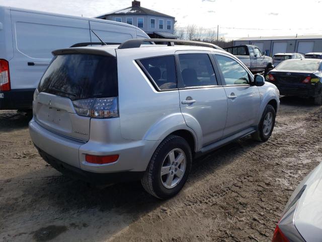 JA4AT2AW4AZ001542 - 2010 MITSUBISHI OUTLANDER SILVER photo 3