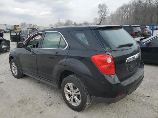 2CNALBEC5B6429148 - 2011 CHEVROLET EQUINOX LS BLACK photo 2