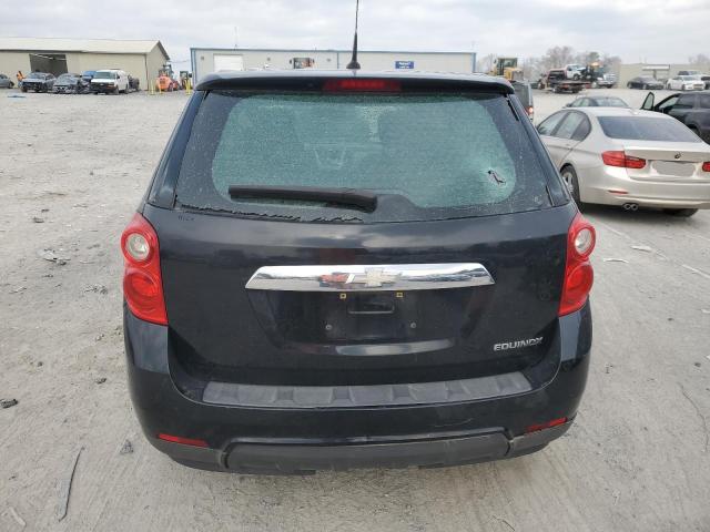 2CNALBEC5B6429148 - 2011 CHEVROLET EQUINOX LS BLACK photo 6