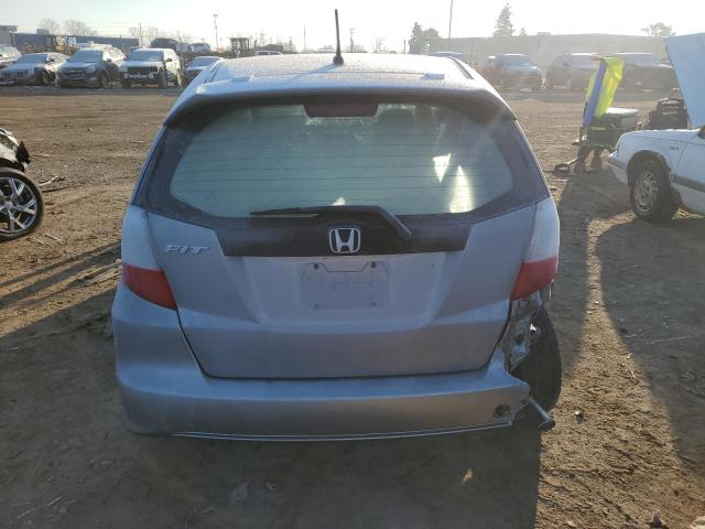 JHMGE8H49AS024002 - 2010 HONDA FIT SPORT SILVER photo 6