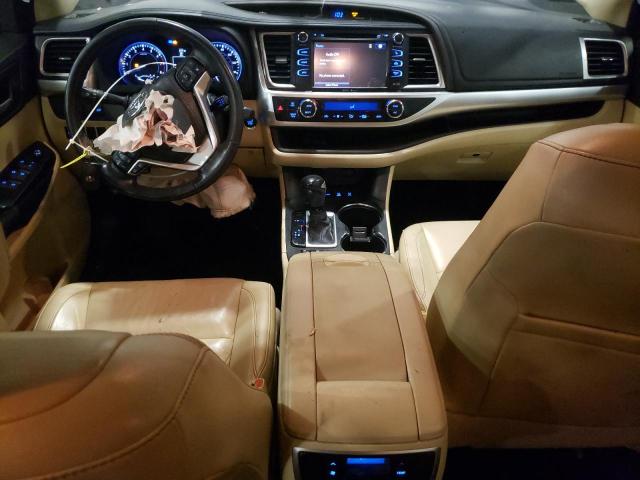 5TDJKRFH0FS143438 - 2015 TOYOTA HIGHLANDER XLE BLACK photo 8