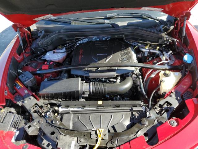 ZASFAKPN9J7B69972 - 2018 ALFA ROMEO STELVIO SPORT წითელი ფოტო 12