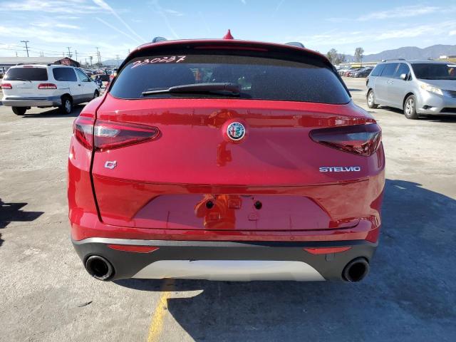 ZASFAKPN9J7B69972 - 2018 ALFA ROMEO STELVIO SPORT წითელი ფოტო 6