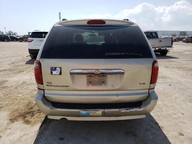 2A4GP44R07R342732 - 2007 CHRYSLER TOWN & COU LX GOLD photo 6