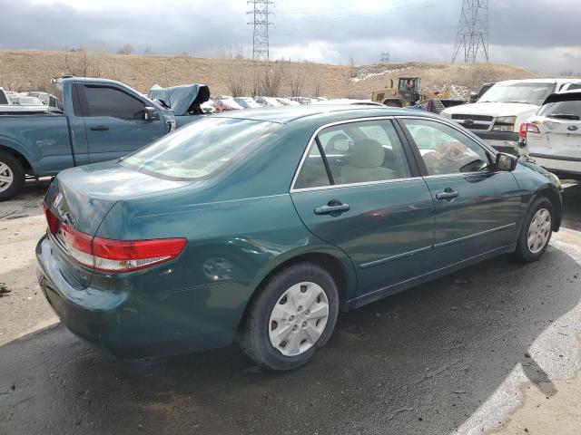 3HGCM56313G702877 - 2003 HONDA ACCORD LX GREEN photo 3