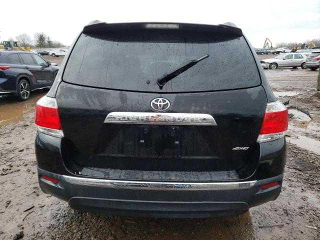 5TDBK3EH0DS186208 - 2013 TOYOTA HIGHLANDER BASE BLACK photo 6