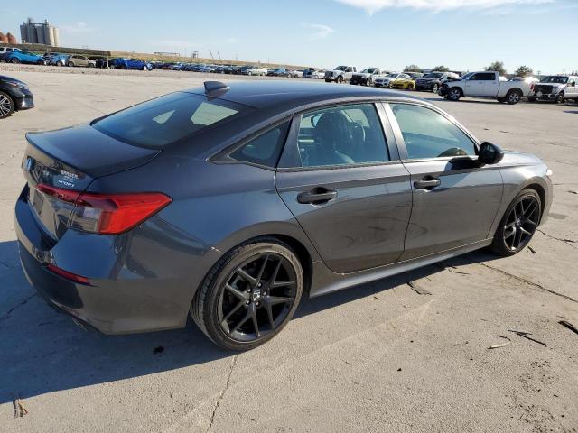 2HGFE2F5XNH525808 - 2022 HONDA CIVIC SPORT GRAY photo 3