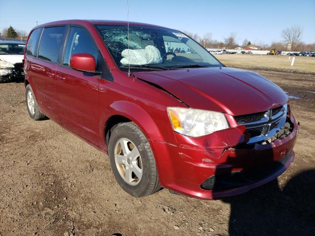 2D4RN3DG9BR637109 - 2011 DODGE GRAND CARA MAINSTREET RED photo 4