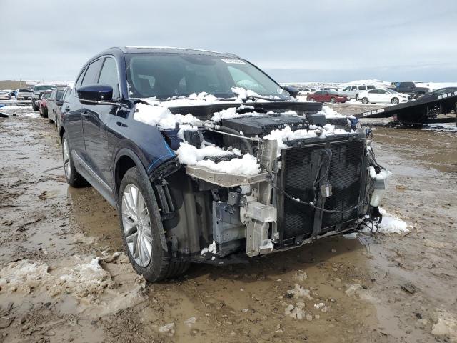 5J8YE1H8XNL000454 - 2022 ACURA MDX ADVANCE BLUE photo 4