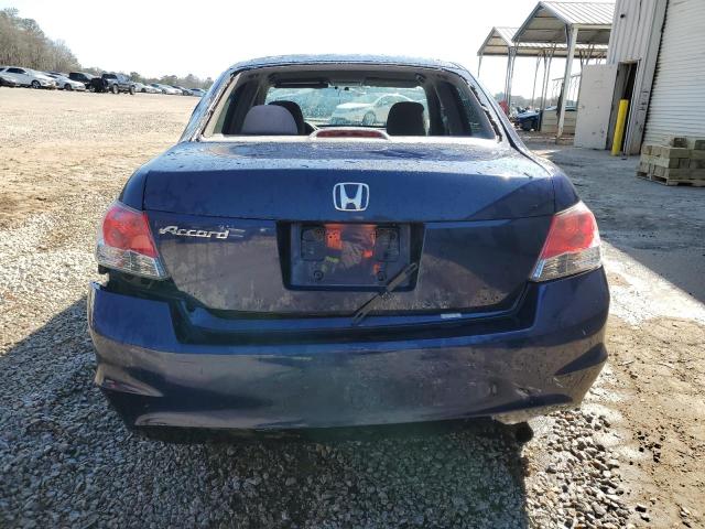 1HGCP26309A103966 - 2009 HONDA ACCORD LX BLUE photo 6