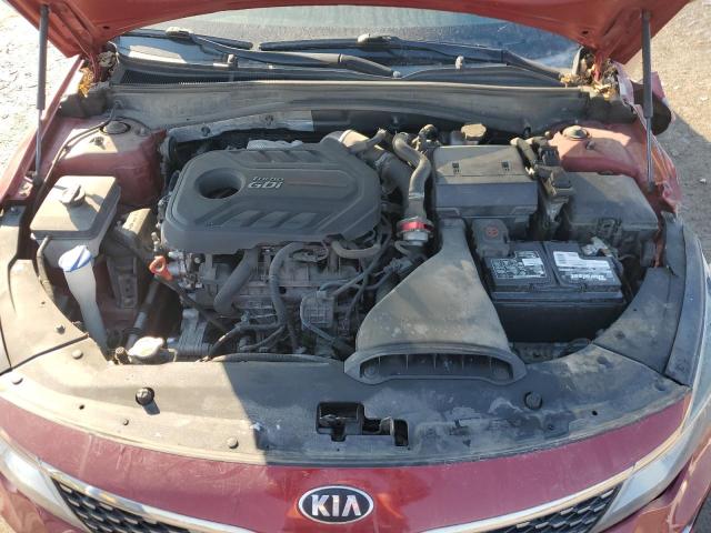 5XXGW4L24JG188202 - 2018 KIA OPTIMA SX RED photo 11