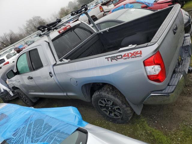 5TFUY5F14GX558605 - 2016 TOYOTA TUNDRA DOUBLE CAB SR/SR5 SILVER photo 3