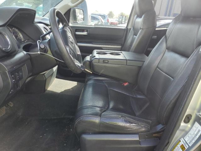 5TFUY5F14GX558605 - 2016 TOYOTA TUNDRA DOUBLE CAB SR/SR5 SILVER photo 7