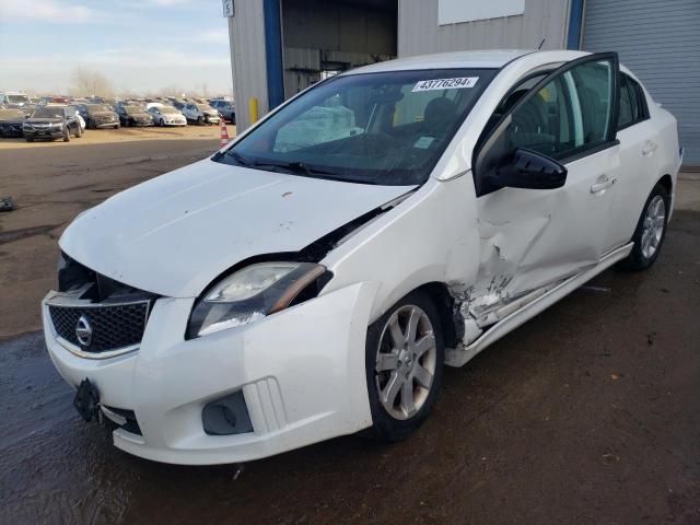 3N1AB6APXBL643865 - 2011 NISSAN SENTRA 2.0 WHITE photo 1