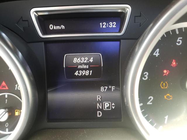 4JGDA5HB3FA609406 - 2015 MERCEDES-BENZ ML 350 4MATIC WHITE photo 8