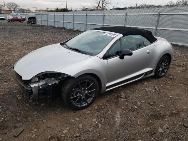 4A37L5EF3CE005231 - 2012 MITSUBISHI ECLIPSE SPYDER GS SILVER photo 1