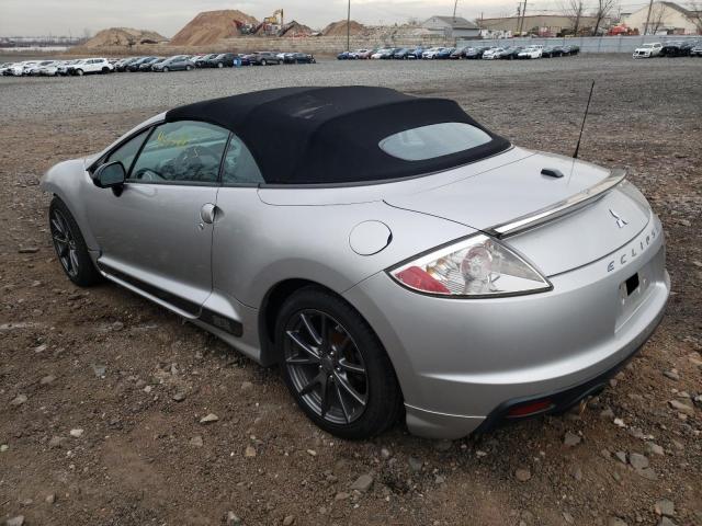 4A37L5EF3CE005231 - 2012 MITSUBISHI ECLIPSE SPYDER GS 银色 照片 2