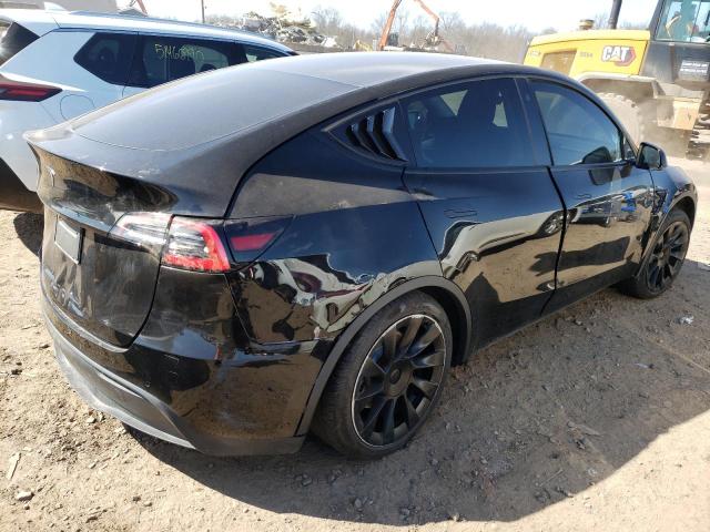 5YJYGDED1MF115179 - 2021 TESLA MODEL Y أسود صورة 3