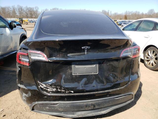 5YJYGDED1MF115179 - 2021 TESLA MODEL Y أسود صورة 6