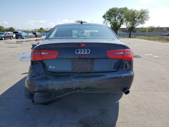 WAUGFAFC4DN111144 - 2013 AUDI A6 PREMIUM PLUS GRAY photo 6