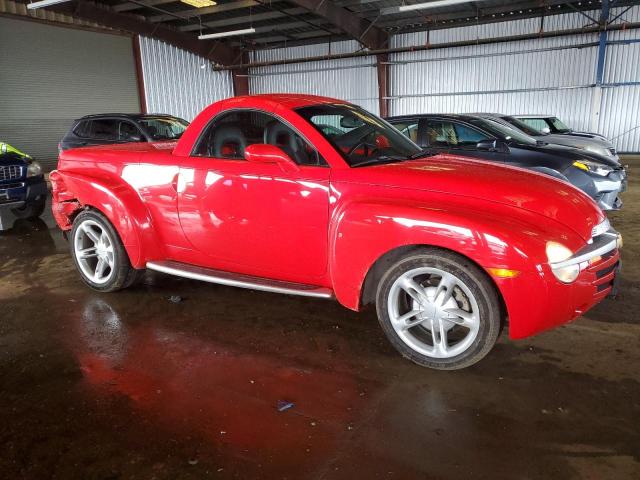 1GCES14P34B111682 - 2004 CHEVROLET SSR 红色 照片 4
