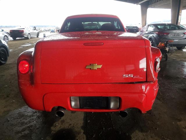 1GCES14P34B111682 - 2004 CHEVROLET SSR 红色 照片 6
