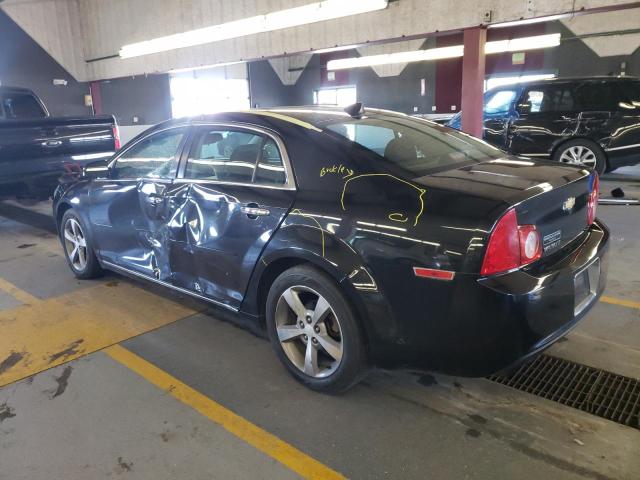 1G1ZC5E03CF246278 - 2012 CHEVROLET MALIBU 1LT BLACK photo 2