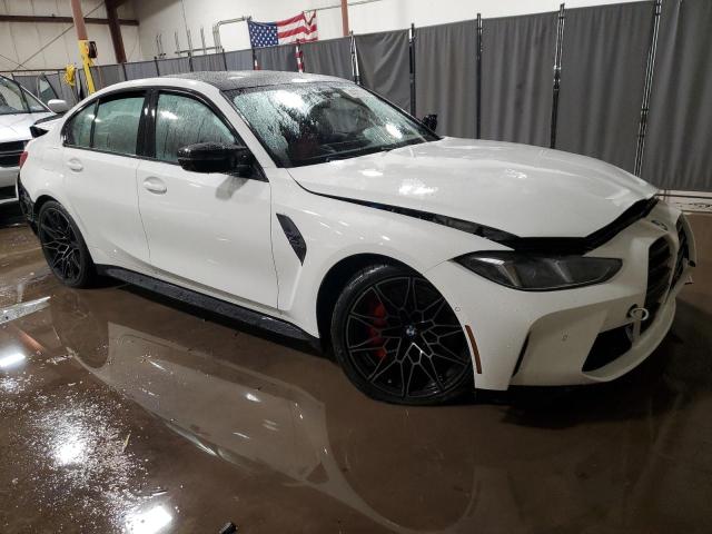 WBS33HJ03SFU35458 - 2025 BMW M3 COMPETITION თეთრი ფოტო 4