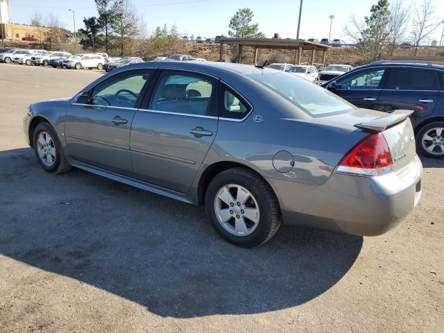 2G1WT57KX91138516 - 2009 CHEVROLET IMPALA 1LT GRAY photo 2