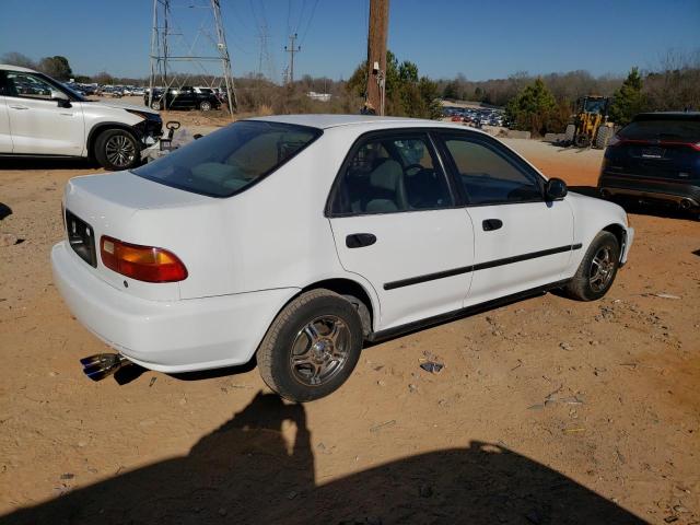 1HGEG864XNL066542 - 1992 HONDA CIVIC DX WHITE photo 3