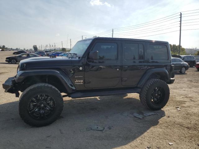 1C4HJXEG7JW202377 - 2018 JEEP WRANGLER U SAHARA BLACK photo 1