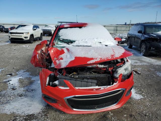 1G1JB5SH4H4103790 - 2017 CHEVROLET SONIC LS RED photo 5