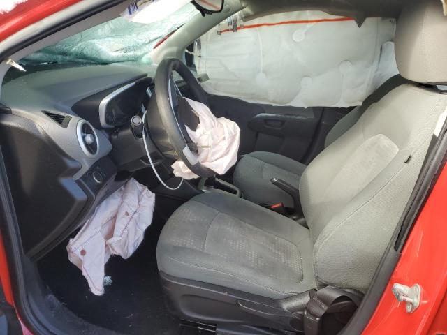 1G1JB5SH4H4103790 - 2017 CHEVROLET SONIC LS RED photo 7