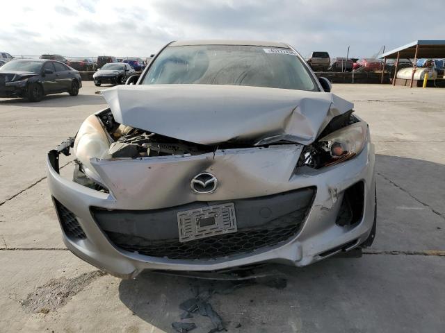 JM1BL1U73D1702987 - 2013 MAZDA 3 I SILVER photo 5