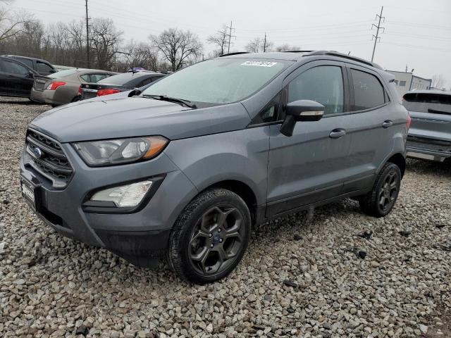 MAJ6P1CL8JC165219 - 2018 FORD ECOSPORT SES GRAY photo 1