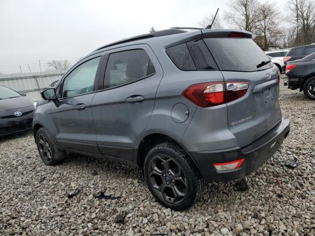 MAJ6P1CL8JC165219 - 2018 FORD ECOSPORT SES GRAY photo 2