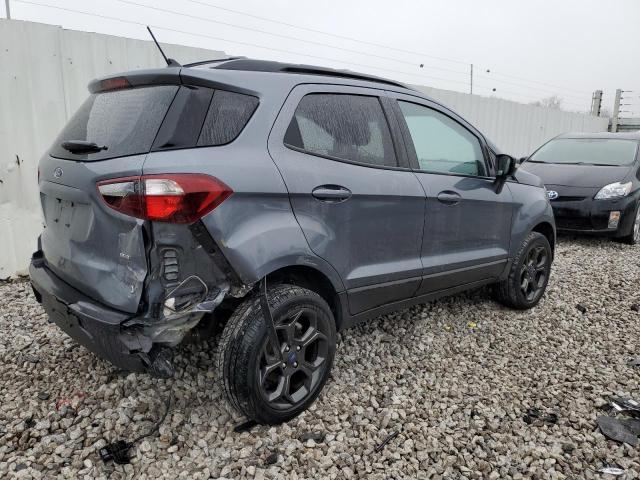 MAJ6P1CL8JC165219 - 2018 FORD ECOSPORT SES GRAY photo 3