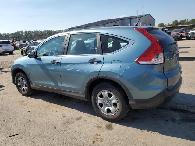 5J6RM3H39DL030110 - 2013 HONDA CR-V LX TURQUOISE photo 2