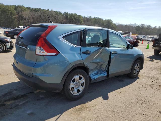 5J6RM3H39DL030110 - 2013 HONDA CR-V LX TURQUOISE photo 3