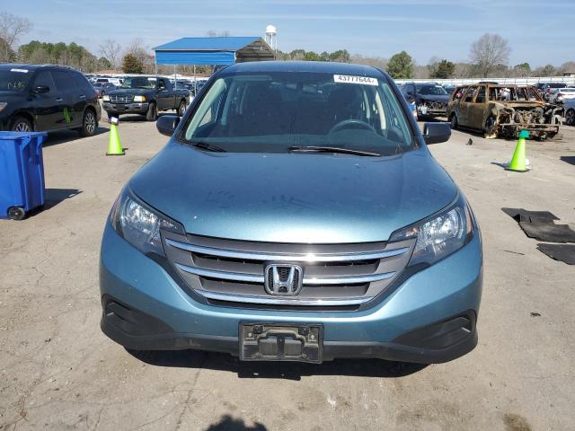 5J6RM3H39DL030110 - 2013 HONDA CR-V LX TURQUOISE photo 5