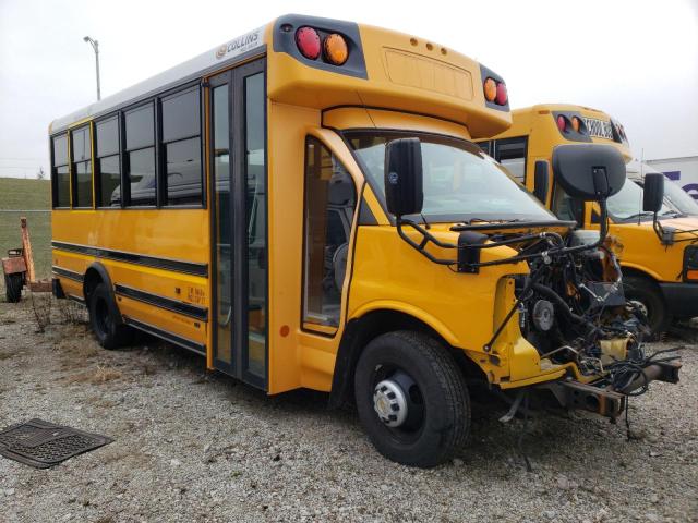 1GB3GSBG4K1274074 - 2019 CHEVROLET EXPRESS G3 YELLOW photo 4