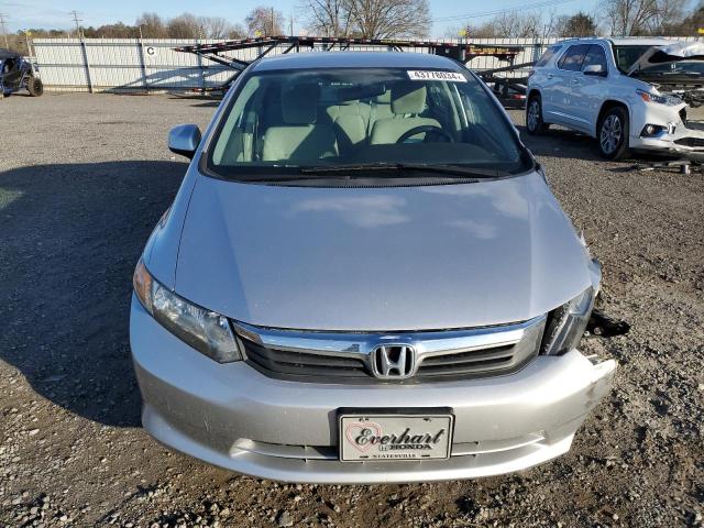 19XFB2F53CE011931 - 2012 HONDA CIVIC LX SILVER photo 5