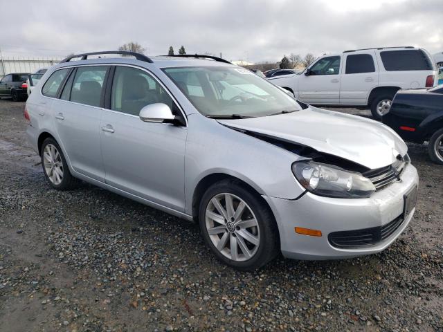 3VWML7AJ4CM661537 - 2012 VOLKSWAGEN JETTA TDI SILVER photo 4