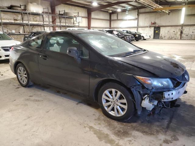 2HGFG3B14CH550011 - 2012 HONDA CIVIC EXL შავი ფოტო 4