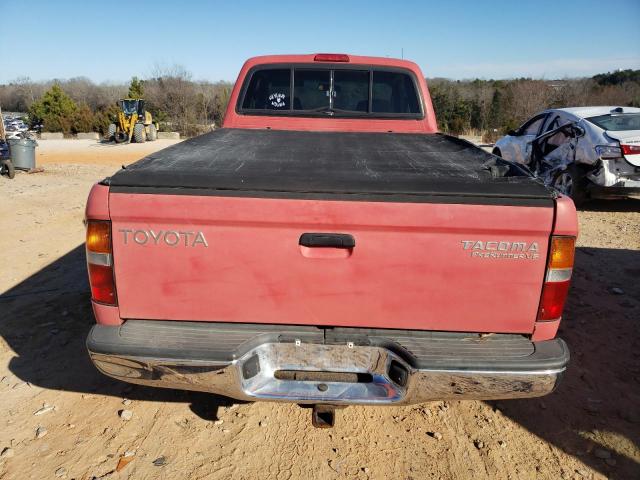 4TASN92N3YZ676193 - 2000 TOYOTA TACOMA XTRACAB PRERUNNER RED photo 6