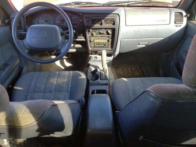 4TASN92N3YZ676193 - 2000 TOYOTA TACOMA XTRACAB PRERUNNER Qırmızı foto 8