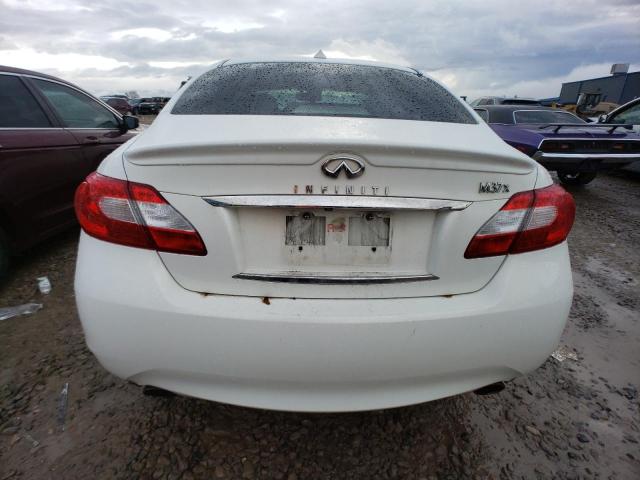 JN1BY1AR0BM377155 - 2011 INFINITI M37 X WHITE photo 6